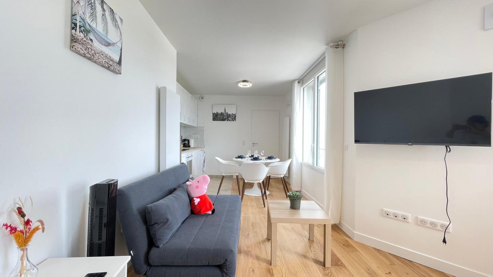 104 - Luxe Et Confort Pour 4, Entierement Renove Appartement